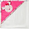 FEHN Capuchon Handdoek Hert - Sweetheart -MiniMoois fehn capuchon handdoek hert sweetheart a101990