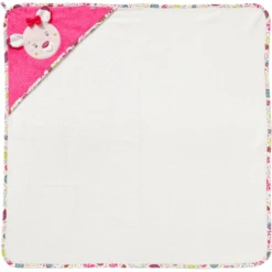 FEHN Capuchon Handdoek Hert - Sweetheart -MiniMoois fehn capuchon handdoek hert sweetheart a101990 3