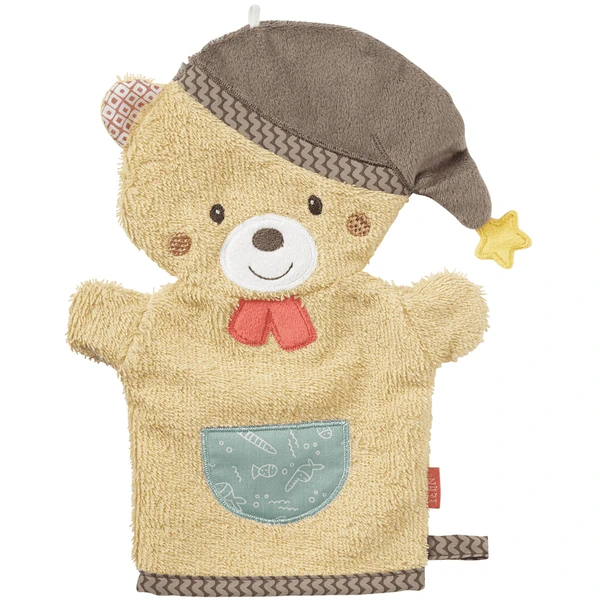 Fehn Washandschoen Beer Bruno 3 Fehn Washandschoen Beer Bruno