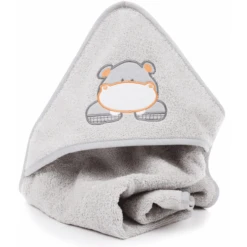 Fillikid Badcape Met Capuchon Mira Grijs