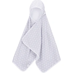 Fillikid Badhanddoek Met Capuchon Kubus Grijs 70 X 140 Cm