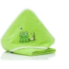 Fillikid Handdoek Met Capuchon Kikker Groen 75x75 Cm