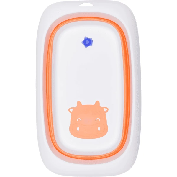Fillikid Opvouwbaar Bad Hippo, Orange 4 Fillikid Opvouwbaar Bad Hippo, Orange - Afbeelding 2