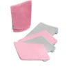 Fillikid Set Van 5 Washandjes Roze -MiniMoois fillikid set van 5 washandjes roze a348967