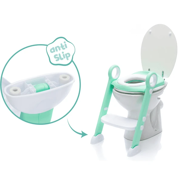Fillikid Toilettrainer Friend Mint PVC Zitting VE3 5 Fillikid Toilettrainer Friend Mint PVC Zitting VE3 - Afbeelding 3