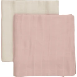 Fixoni Mousseline Doekjes 2-pack Misty Rose -MiniMoois fixoni mousseline doekjes 2 pack misty rose a412613 1
