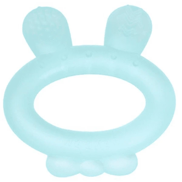 Haakaa® Bijtring Konijnenoor, Blauw 7 Haakaa® Bijtring Konijnenoor, Blauw - Afbeelding 5