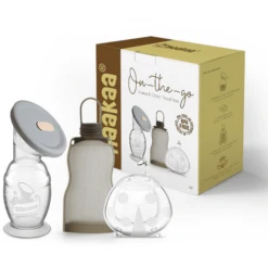 Haakaa® Borstkolf, Express En Collect Reisset -MiniMoois haakaa borstkolf express en collect reisset a345362 2