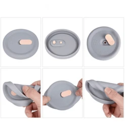 Haakaa® Siliconen Deksel Voor Borstkolf, Grijs -MiniMoois haakaa siliconen deksel voor borstkolf grijs a344235 4