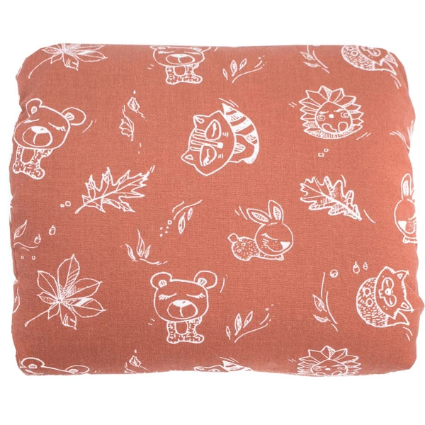 HOBEA-Duitsland Mini Verpleegkussen Bosbewoners Roestrood 7 HOBEA-Duitsland Mini Verpleegkussen Bosbewoners Roestrood - Afbeelding 5