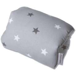 HOBEA-Germany Mini Voedingskussen Sterren Wit Grijs -MiniMoois hobea germany mini voedingskussen sterren wit grijs a269904 4