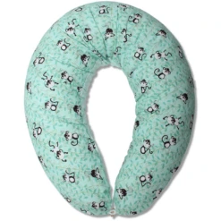 HOBEA-Germany Voedingskussen Aapjes Mint Wit -MiniMoois hobea germany voedingskussen aapjes mint wit a267355 3