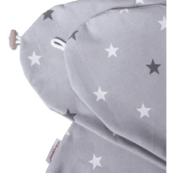 HOBEA-Germany Voedingskussen Hoes Sterren Grijs -MiniMoois hobea germany voedingskussen hoes sterren grijs a269955 1