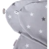 HOBEA-Germany Voedingskussen Hoes Sterren Grijs -MiniMoois hobea germany voedingskussen hoes sterren grijs a269955