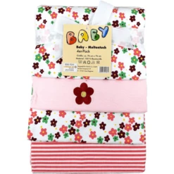 MiniMoois 23 HÜTTE & CO Molleton Sjaals 4 Pakjes Bloemen