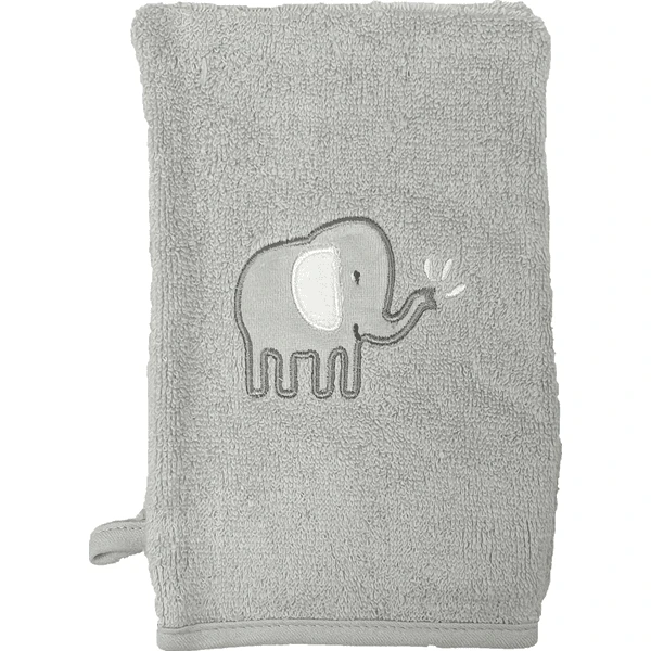 HÜTTE & CO-washandschoen 2-pack Grijs 3 HÜTTE & CO-washandschoen 2-pack Grijs