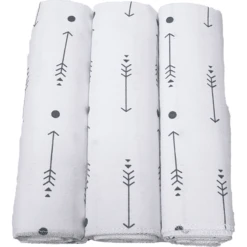 MiniMoois 21 Hut Molleton Doek 3 Pack Wit