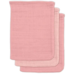 Jollein Bamboo Washandje 3-pack Lichtroze