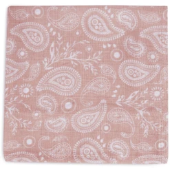 Jollein Burp Cloth Muslin 2 Pack Paisley Halo Rosewood -MiniMoois jollein burp cloth muslin 2 pack paisley halo rosewood a385583 1