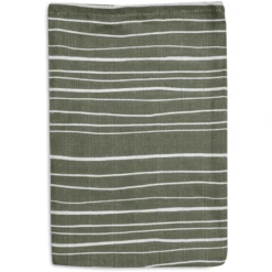 Jollein Flanellen Mousseline 2-pack Stripe Olive Blad Green -MiniMoois jollein flanellen mousseline 2 pack stripe olive blad green a385578 4