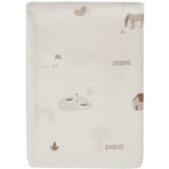 Jollein Flanellen Mousseline 3-Pack Boerderij -MiniMoois jollein flanellen mousseline 3 pack boerderij a385572 3