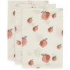 Jollein Gaas Washandje 3-Pack Peach