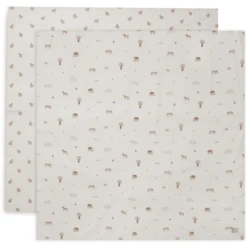 Jollein Gaasdeken Mousseline 115x115cm 2-Pack Boerderij -MiniMoois jollein gaasdeken mousseline 115x115cm 2 pack boerderij a385476 4