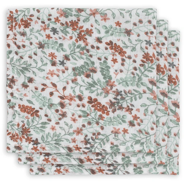 Jollein Gaasdoek Bloom Pakket Van 3 Stuks 5 Jollein Gaasdoek Bloom Pakket Van 3 Stuks - Afbeelding 3