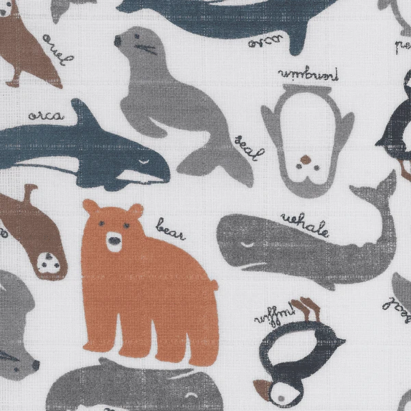 Jollein Gaasdoek Polar 3-pack 4 Jollein Gaasdoek Polar 3-pack - Afbeelding 2