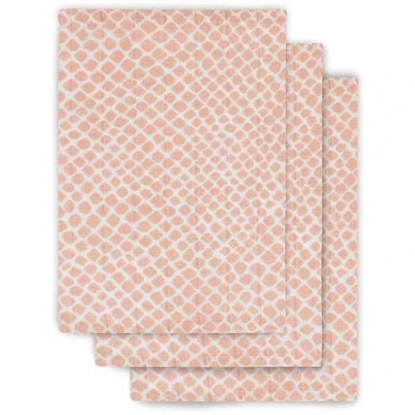 Jollein Gaasdoek Slang Lichtroze 3-pack 5 Jollein Gaasdoek Slang Lichtroze 3-pack - Afbeelding 3