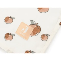 Jollein Gaasluiers 2-pack Peach 115 X 115 Cm -MiniMoois jollein gaasluiers 2 pack peach 115 x 115 cm a326861 2