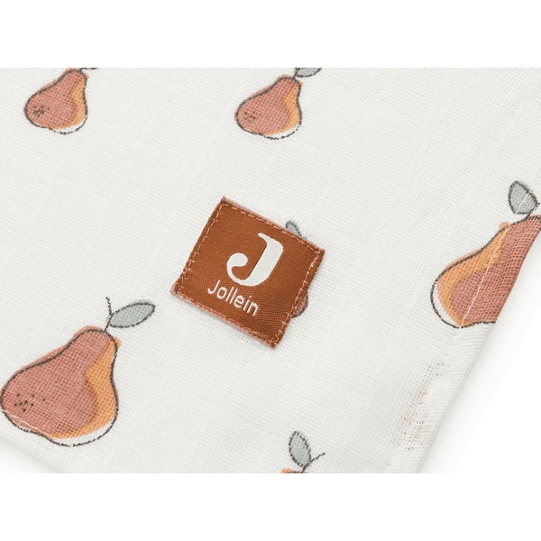 Jollein Gaasluiers 2-pack Peer 115 X 115 Cm 5 Jollein Gaasluiers 2-pack Peer 115 X 115 Cm - Afbeelding 3