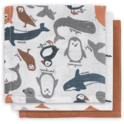 Jollein Gaasmonddoek Polar 3-pack -MiniMoois jollein gaasmonddoek polar 3 pack a302283 4