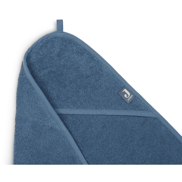 Jollein Hooded Towel Badstof Jeans Blauw 75 X 75 Cm 5 Jollein Hooded Towel Badstof Jeans Blauw 75 X 75 Cm - Afbeelding 3