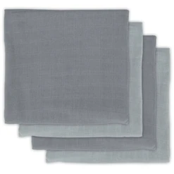 Jollein Hydrofiele Doek Bamboe 4 Stuks Storm Grey 70x70cm 5 Jollein Hydrofiele Doek Bamboe 4 Stuks Storm Grey 70x70cm -MiniMoois jollein hydrofiele doek bamboe 4 stuks storm grey 70x70cm a283350 1