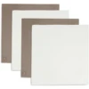 Jollein Pak Van 4 Gaasdoek Bamboe Katoen 70x70cm Biscuit/Ivory -MiniMoois jollein pak van 4 gaasdoek bamboe katoen 70x70cm biscuit ivory a383966