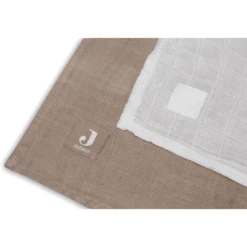 Jollein Set Van 2 Bamboe Katoenen Gaasluiers 115x115cm Biscuit/Ivory -MiniMoois jollein set van 2 bamboe katoenen gaasluiers 115x115cm biscuit ivory a383967 3