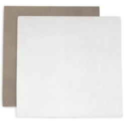 Jollein Set Van 2 Bamboe Katoenen Gaasluiers 115x115cm Biscuit/Ivory -MiniMoois jollein set van 2 bamboe katoenen gaasluiers 115x115cm biscuit ivory a383967 4