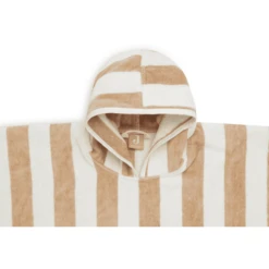 Jollein Zwemponcho Stripe Terry Biscuit -MiniMoois jollein zwemponcho stripe terry biscuit a385388 2