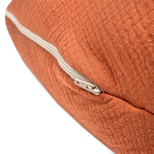 JULIUS ZÖLLNER Borstkussentje In Mousseline Rust 6 JULIUS ZÖLLNER Borstkussentje In Mousseline Rust - Afbeelding 4