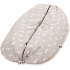 JULIUS ZÖLLNER Voedingskussen Nappi Organische Twijgen Taupe -MiniMoois julius zoellner voedingskussen nappi organische twijgen taupe a328790 1