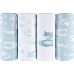 Kindsgard Spuugdoeken Handklad 4-pack Blauw 8 Kindsgard Spuugdoeken Handklad 4-pack Blauw -MiniMoois kindsgard spuugdoeken handklad 4 pack blauw a337841 1