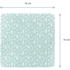 Kindsgard Spuugdoeken Handklad 4-pack Mint -MiniMoois kindsgard spuugdoeken handklad 4 pack mint a337844 2