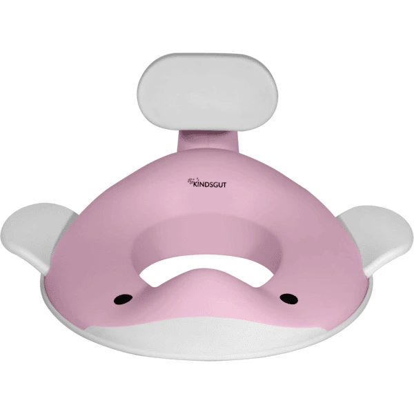 KINDSGUT Toiletbevestiging Walvis Licht Roze 3 KINDSGUT Toiletbevestiging Walvis Licht Roze