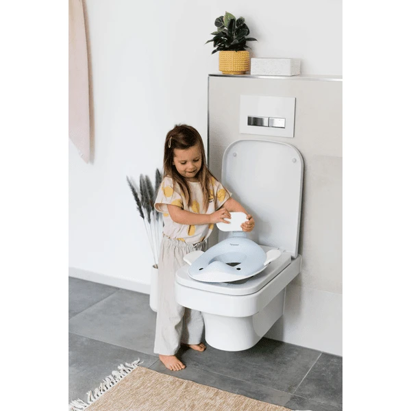 KINDSGUT Toiletbril Walvis Lichtblauw 4 KINDSGUT Toiletbril Walvis Lichtblauw - Afbeelding 2