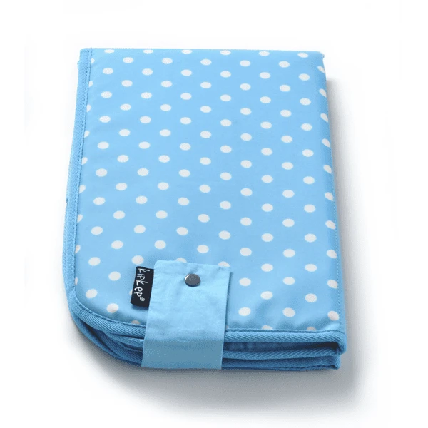 KipKep Napper Verschoonmatje Dotty Blue 4 KipKep Napper Verschoonmatje Dotty Blue - Afbeelding 2