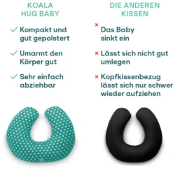 KOALA BABY CARE ® Hug Baby Verpleegkussen - Mint -MiniMoois koala baby care hug baby verpleegkussen mint a408337 2
