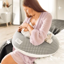 KOALA BABY CARE ® Zoog- En Zwangerschapskussen 6 In 1 Grijs -MiniMoois koala baby care zoog en zwangerschapskussen 6 in 1 grijs a349524 1