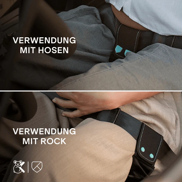 KOALA BABY CARE ® Zwangerschapsautogordel - Zwart 7 KOALA BABY CARE ® Zwangerschapsautogordel - Zwart - Afbeelding 5