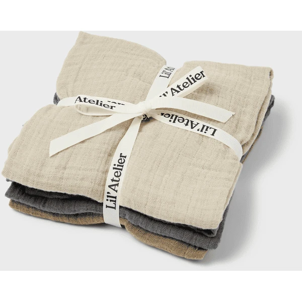 Lil'Atelier Gaasluiers 3 Pack Nbnnisley Qiet Shade 6 Lil'Atelier Gaasluiers 3 Pack Nbnnisley Qiet Shade - Afbeelding 4